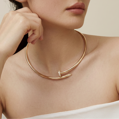Juste Un Clou Torque Necklace
