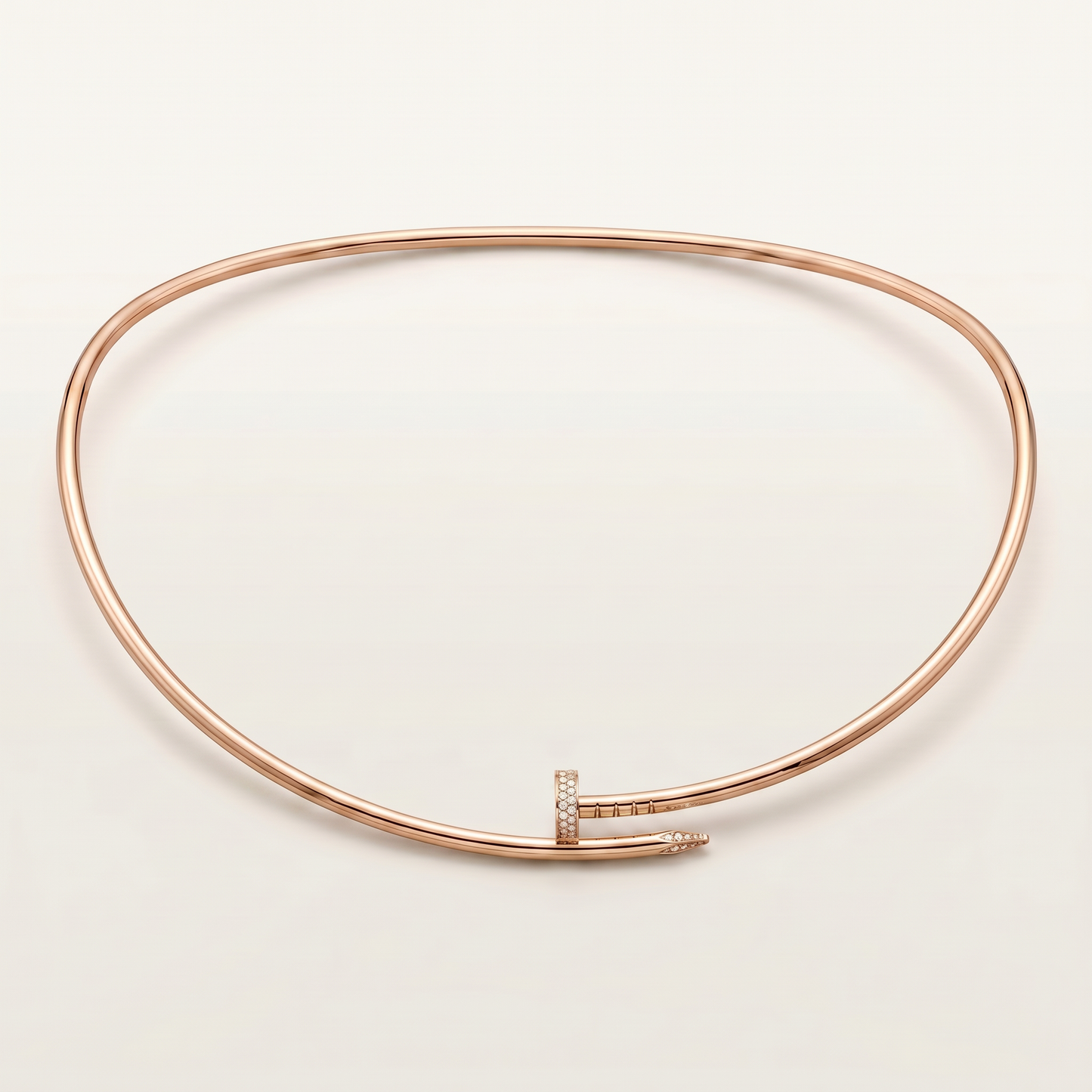 Juste Un Clou Torque Necklace