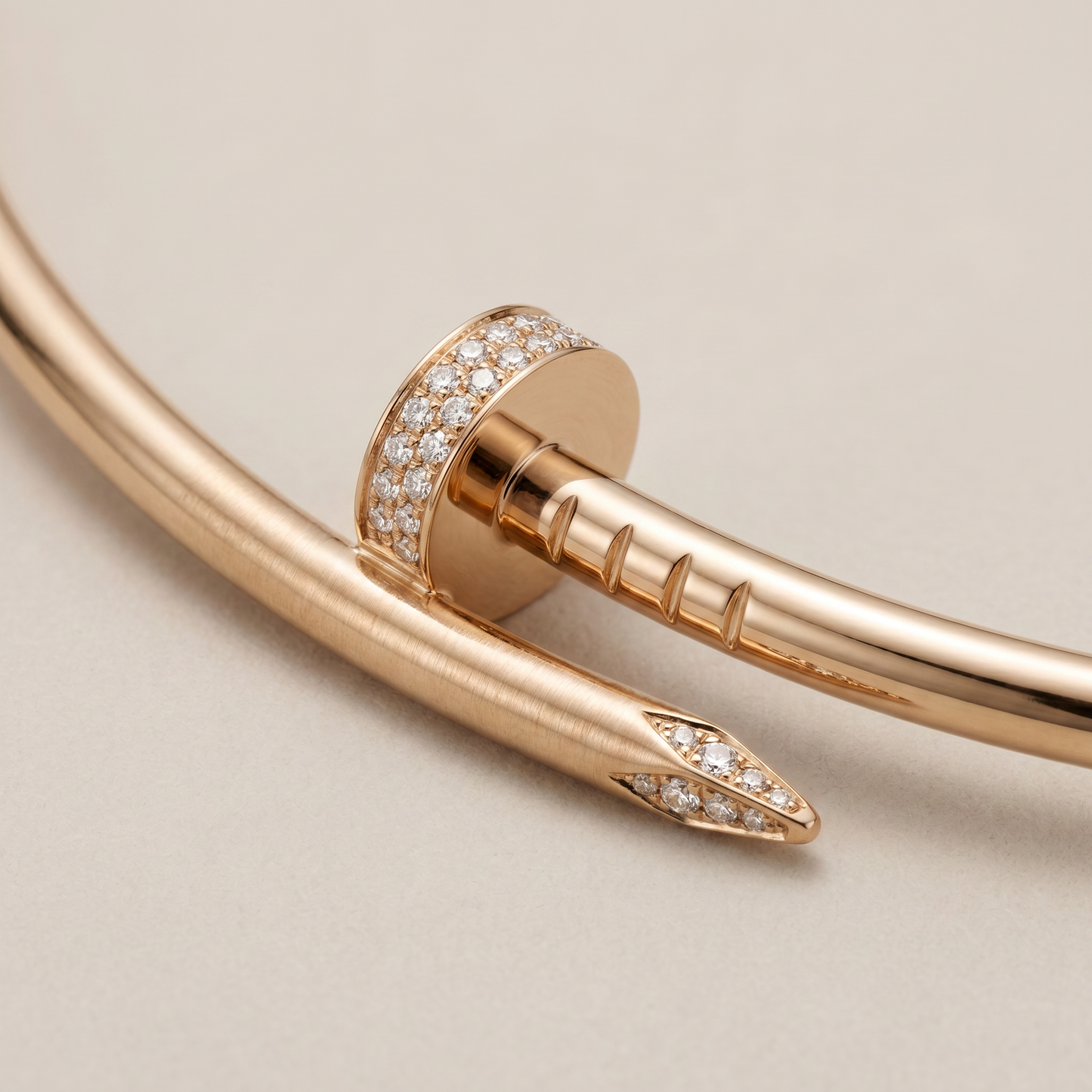 Juste Un Clou Torque Necklace