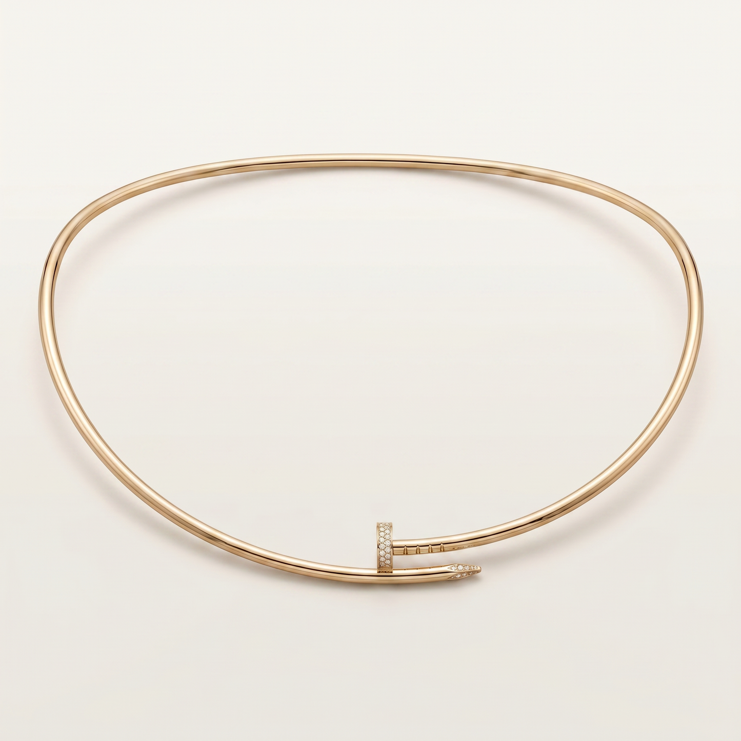 Juste Un Clou Torque Necklace