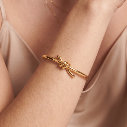 Knot Bangle Bracelet