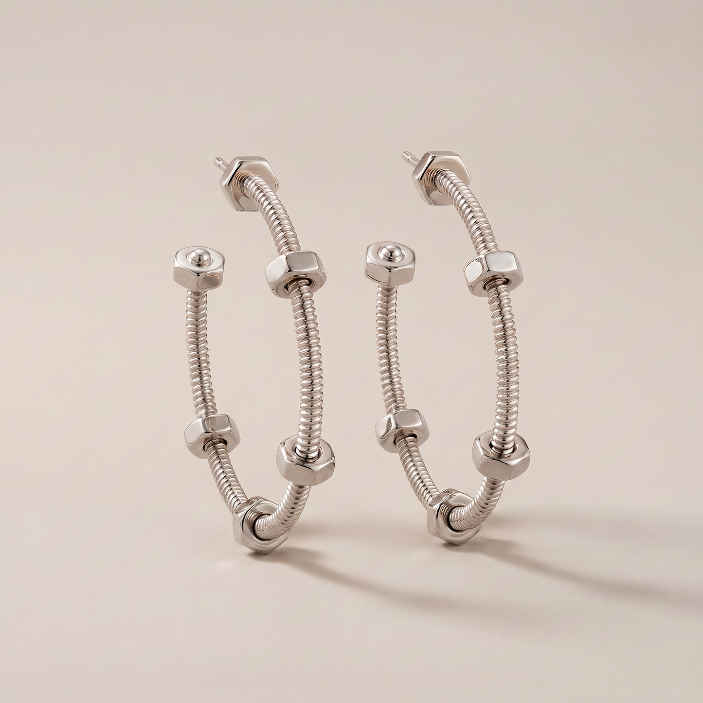 Large Écrou De Earrings