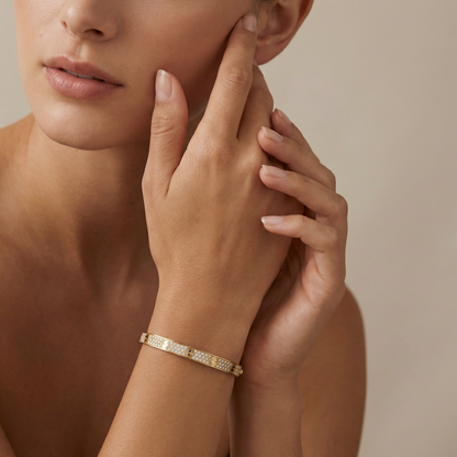 Love Diamonds Paved Bracelet