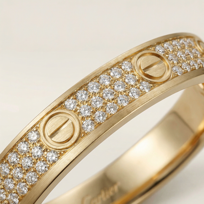 Love Diamonds Paved Bracelet