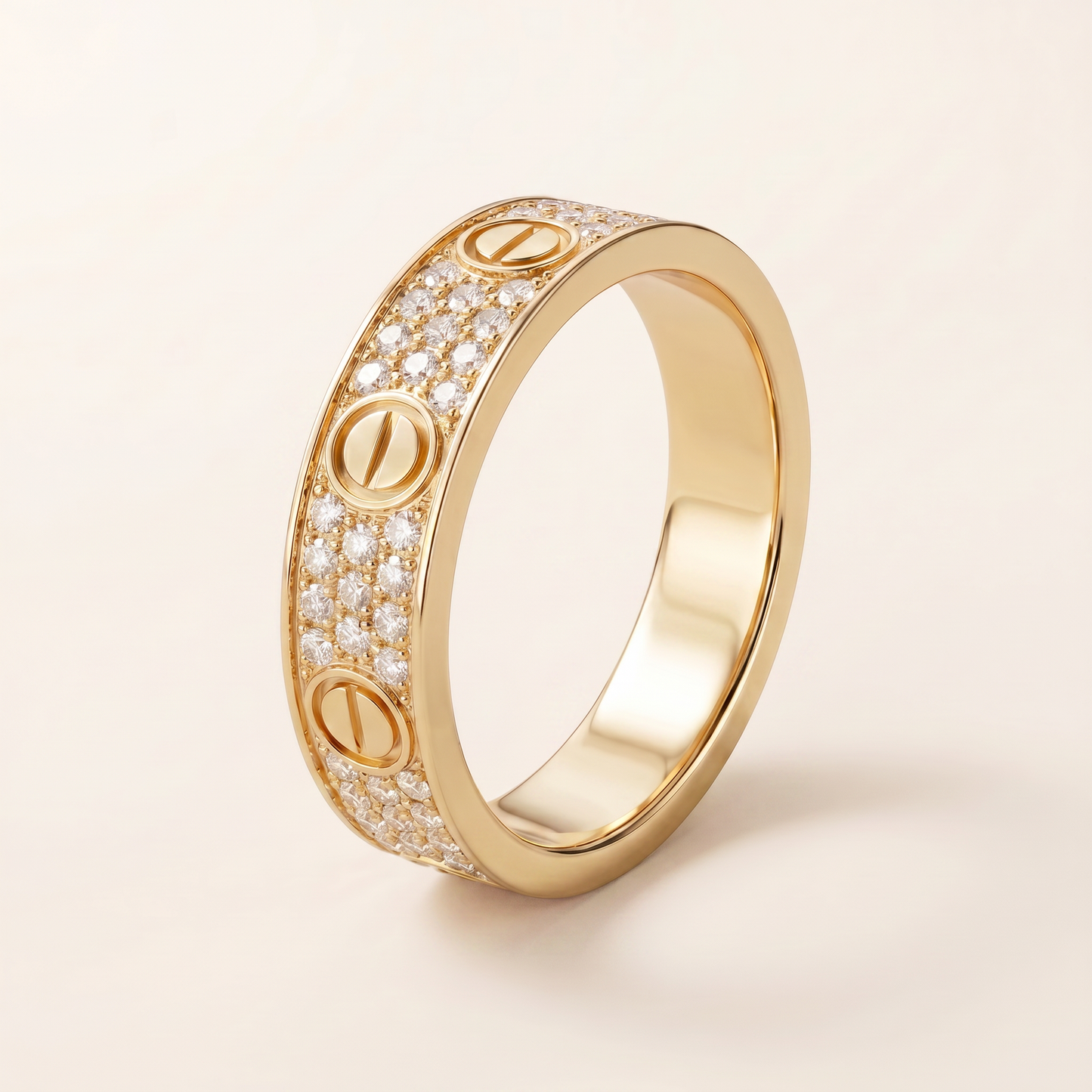 Love Pavé Band Ring