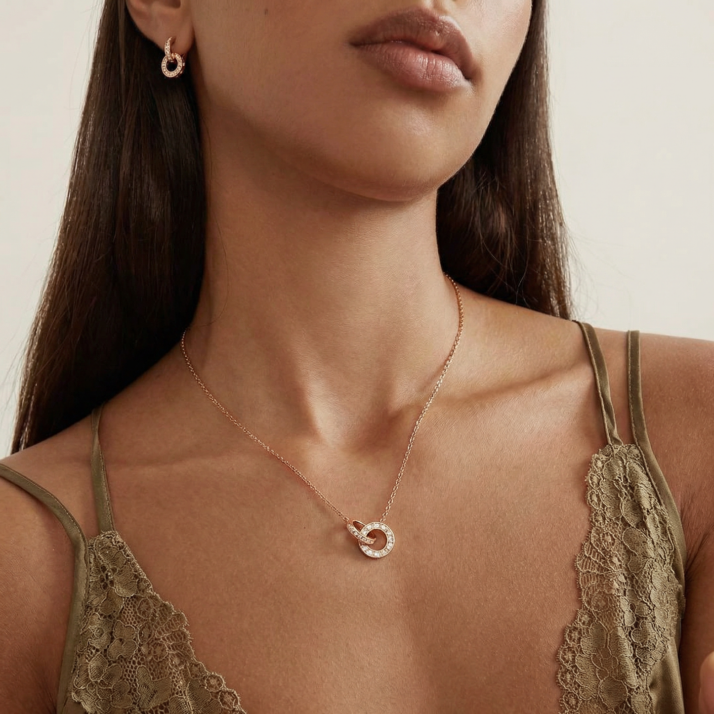 Love Pavé Necklace