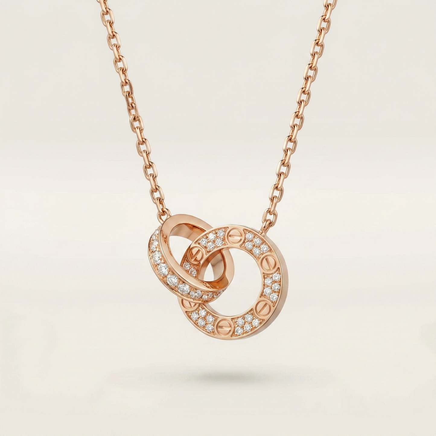 Love Pavé Necklace