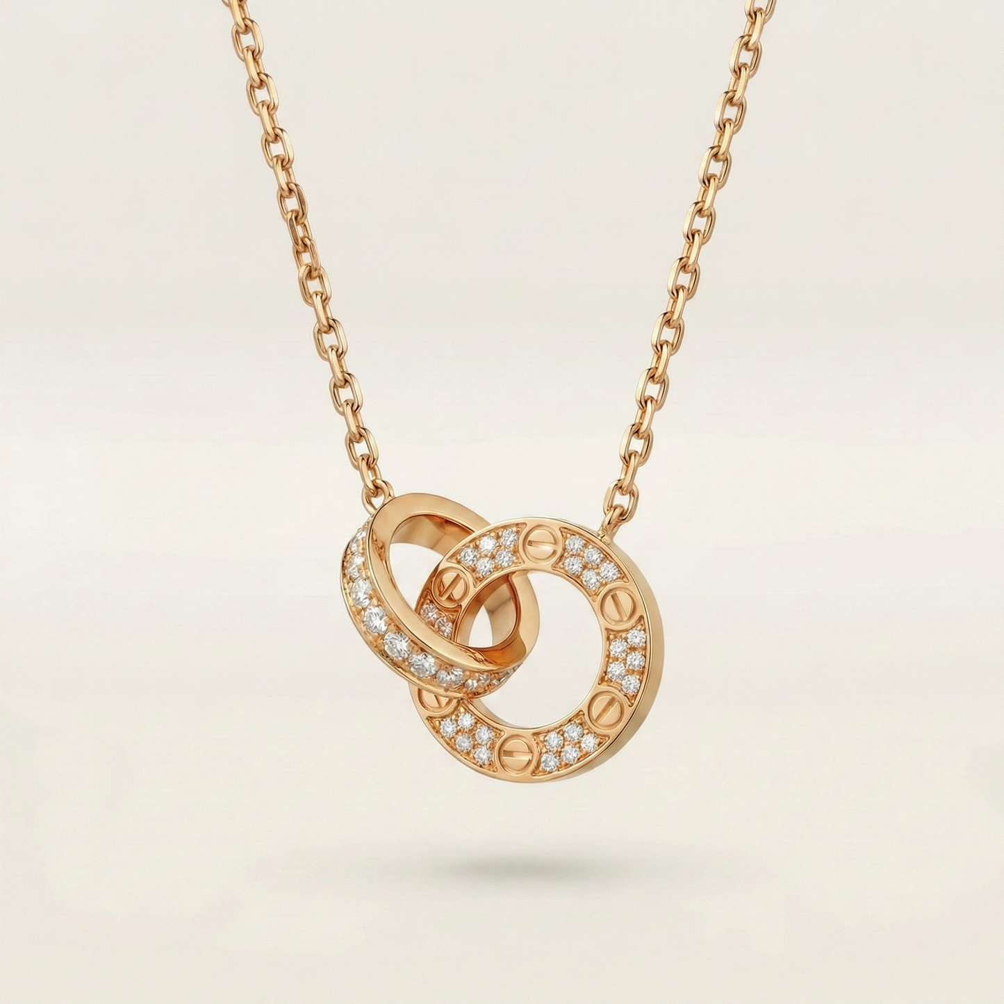 Love Pavé Necklace