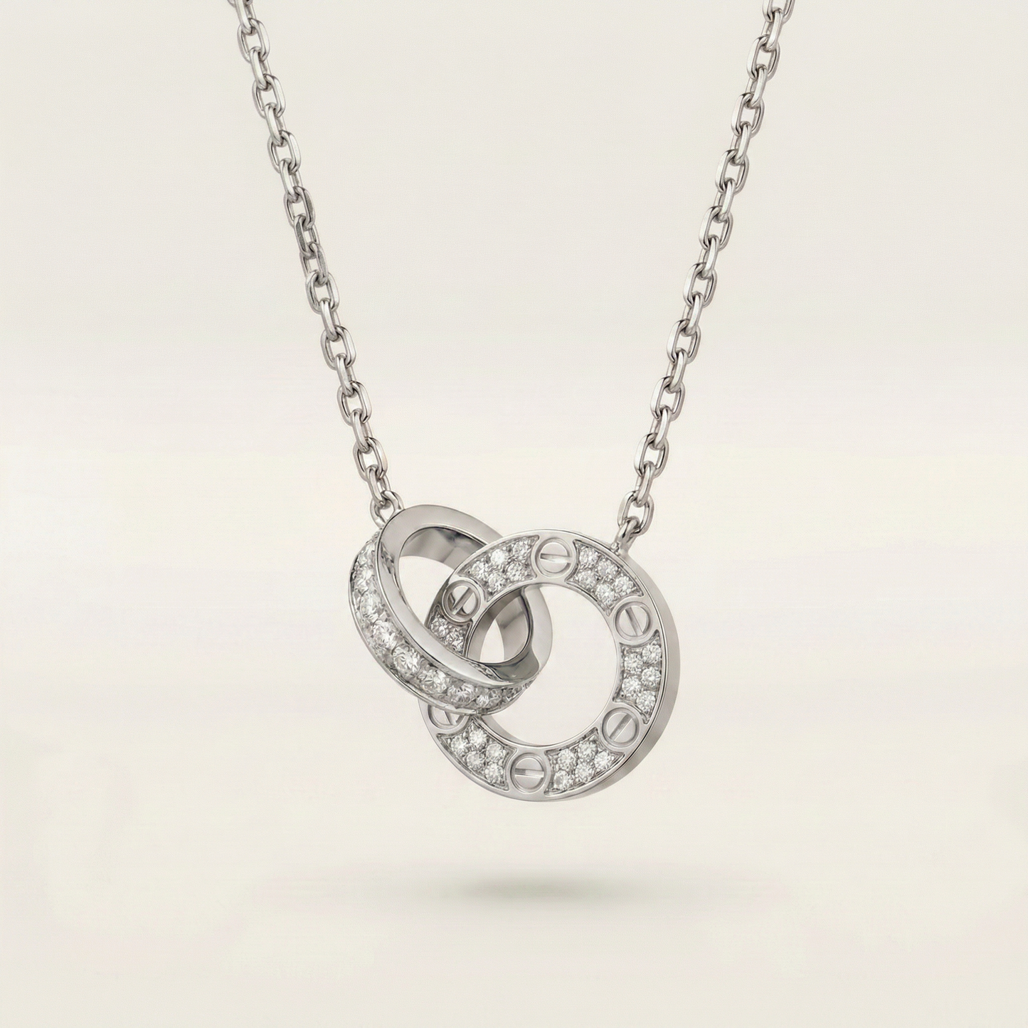 Love Pavé Necklace
