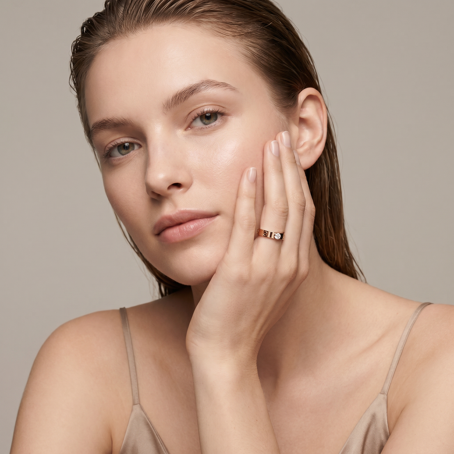 Love Solitaire Diamond Ring