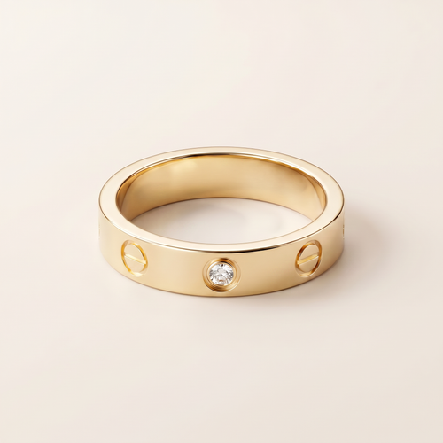 Love Wedding One Diamond Ring