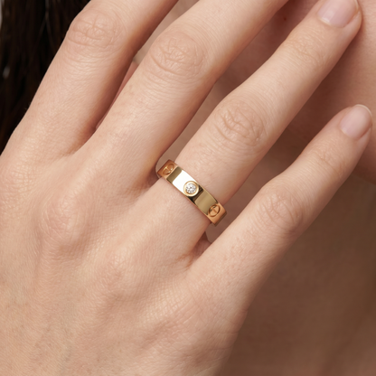 Love Wedding One Diamond Ring