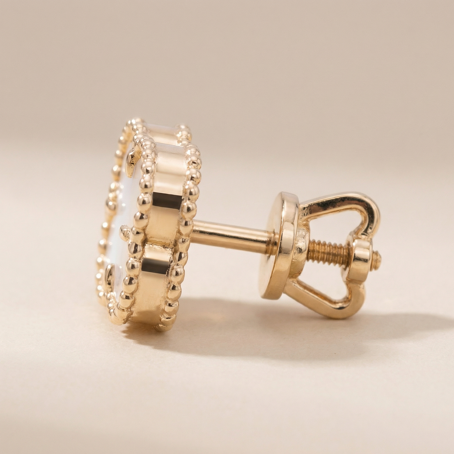 Magic Alhambra Pearl Earrings