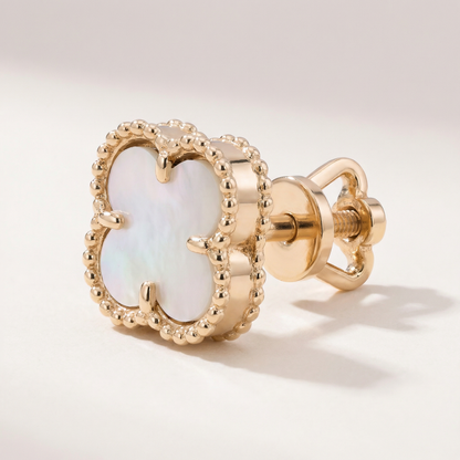 Magic Alhambra Pearl Earrings