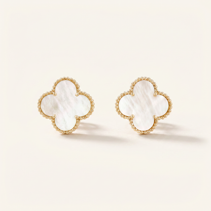 Magic Alhambra Pearl Earrings