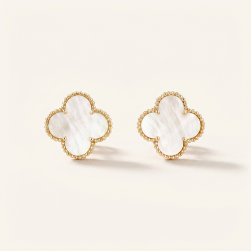 Magic Alhambra Pearl Earrings