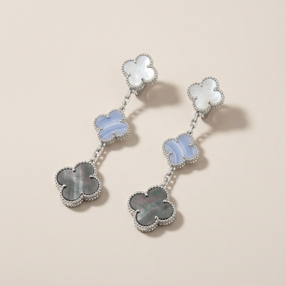 Magic Alhambra Three Motifs Earrings