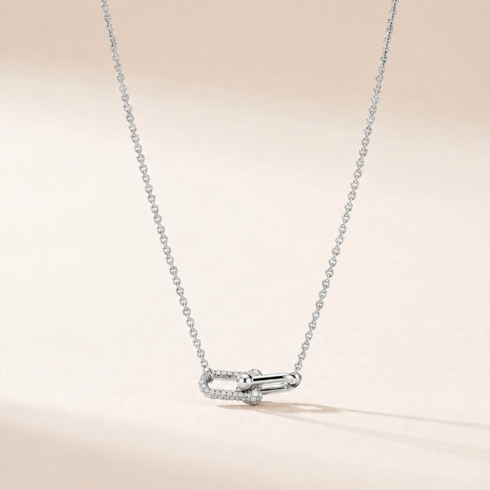 HardWear Pavé Link Pendant Necklace