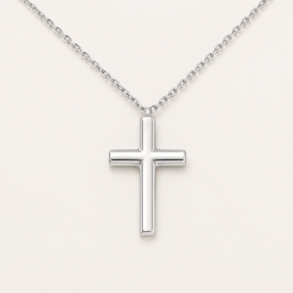 Pavé Cross Pendant Necklace