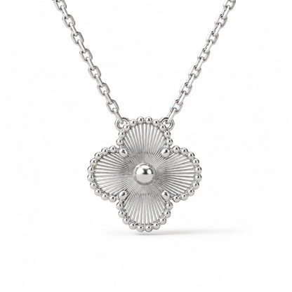 Vintage Alhambra Necklace Pendant Guiloche