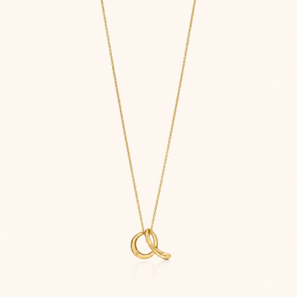 Sculpted Knot Pendant Necklace