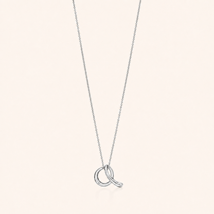 Sculpted Knot Pendant Necklace