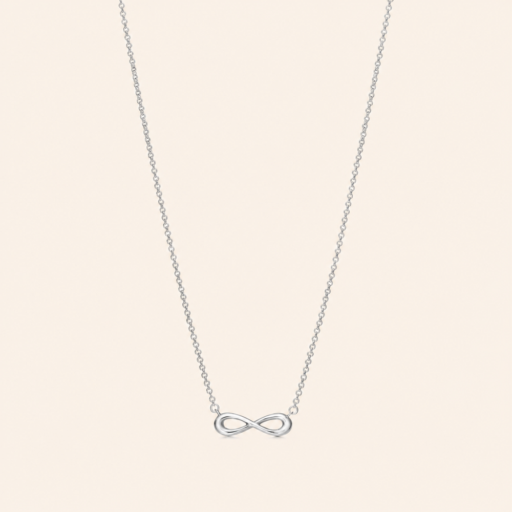 Minimalist Infinity Pendant Necklace