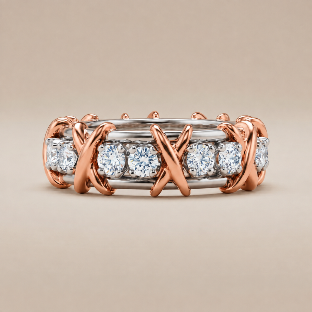 Schlumberger Eighteen Stone Ring