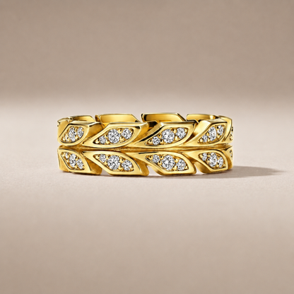 Victoria Vine Pavé Diamonds Ring