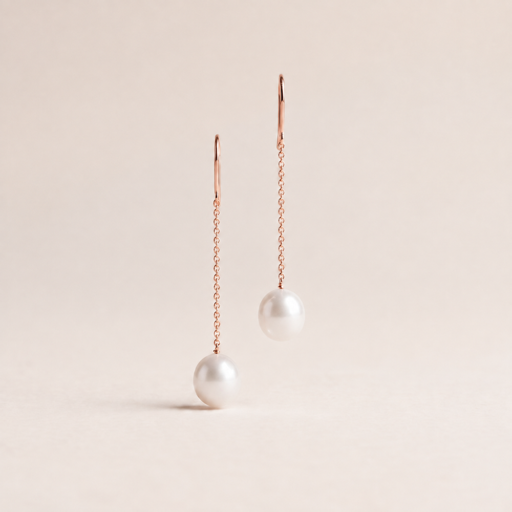 Elsa Peretti Pearl Drop Earrings