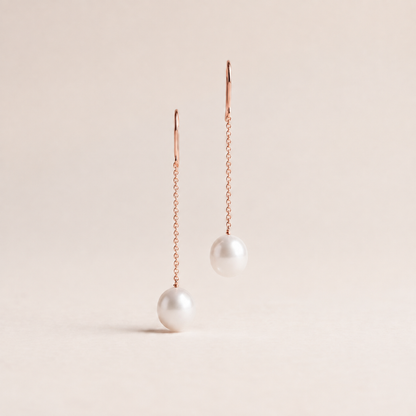 Elsa Peretti Pearl Drop Earrings