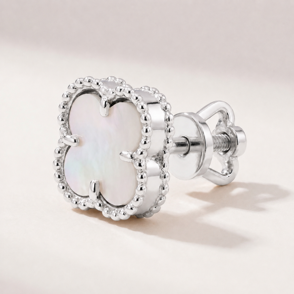 Magic Alhambra Pearl Earrings