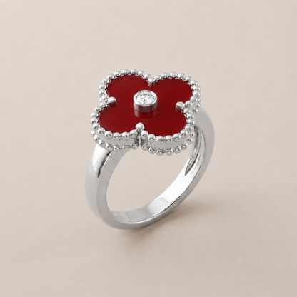 Vintage Alhambra Carnelian Ring