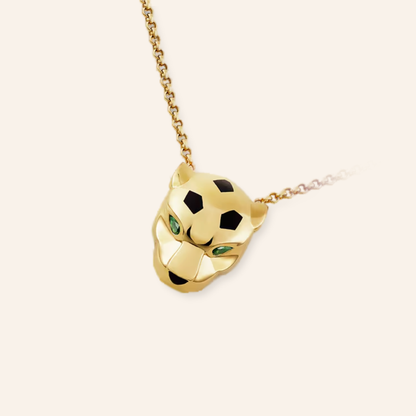 Panther Head Pendant Necklace