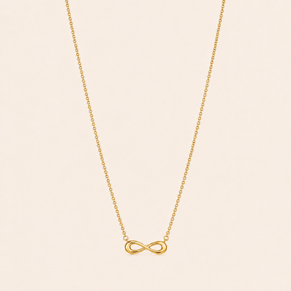 Minimalist Infinity Pendant Necklace