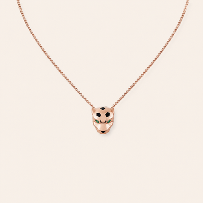 Panther Head Pendant Necklace