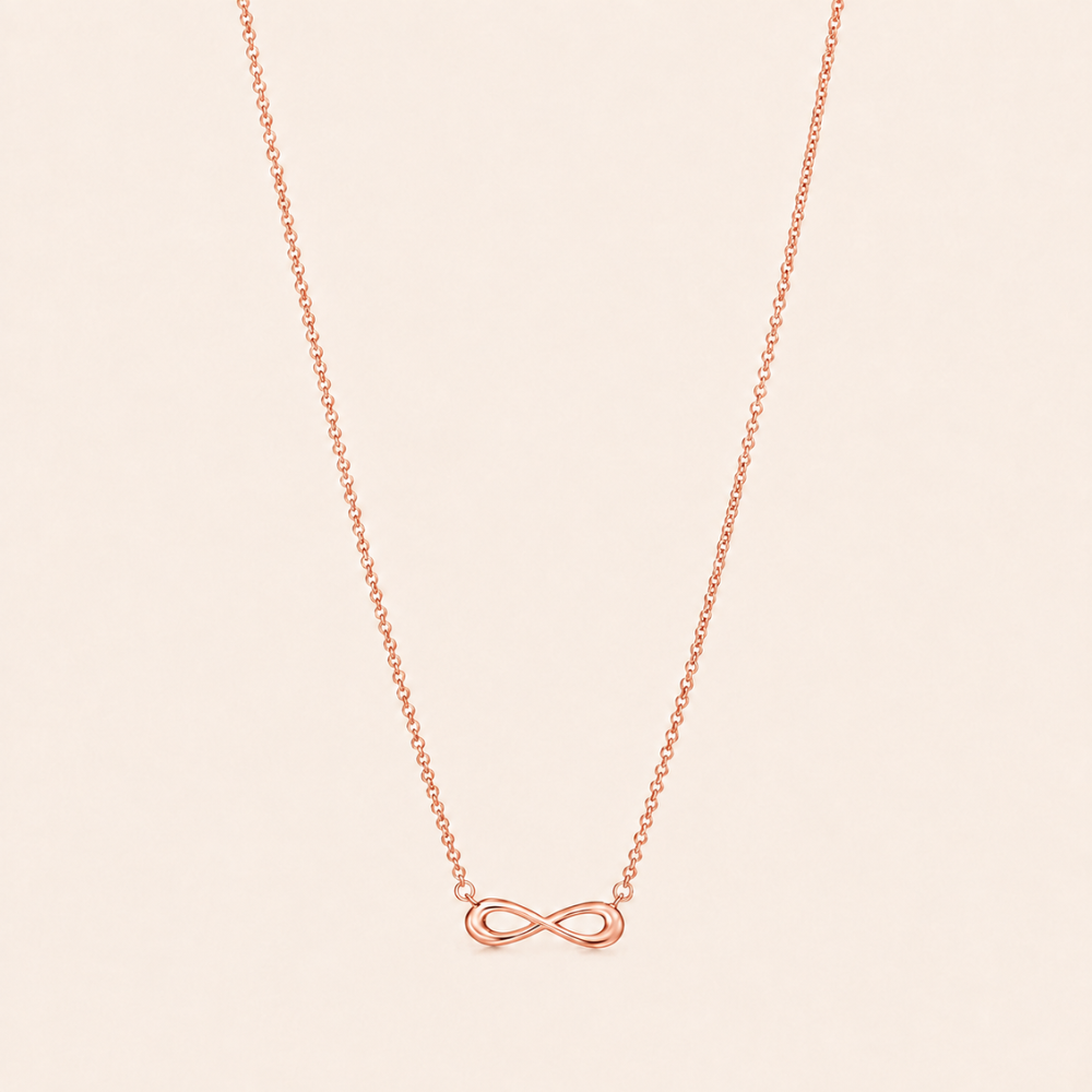 Minimalist Infinity Pendant Necklace