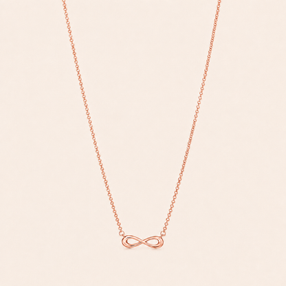 Minimalist Infinity Pendant Necklace