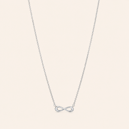 Minimalist Infinity Pendant Necklace