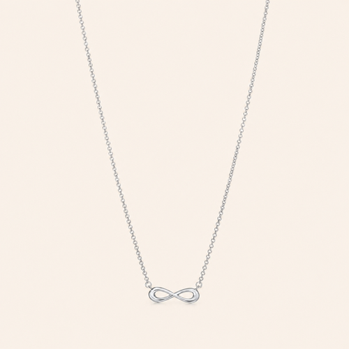 Minimalist Infinity Pendant Necklace