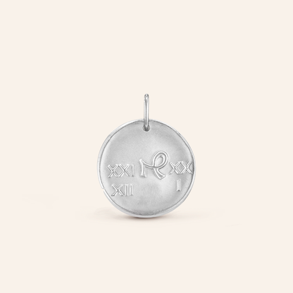 Capricorn Zodiac Coin Pendant Necklace