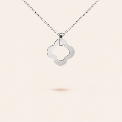 Byzantine Four-Leaf Clover Pendant Necklace