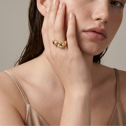 Panthère De Open Ring
