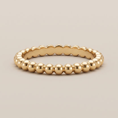 Perlée Beaded Ring
