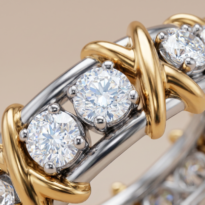 Schlumberger Eighteen Stone Ring