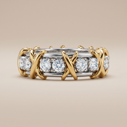 Schlumberger Eighteen Stone Ring