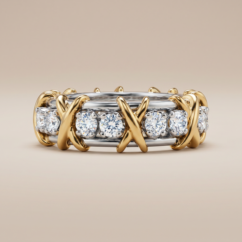 Schlumberger Eighteen Stone Ring