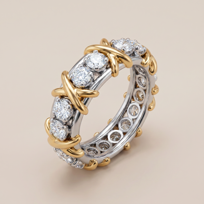 Schlumberger Eighteen Stone Ring