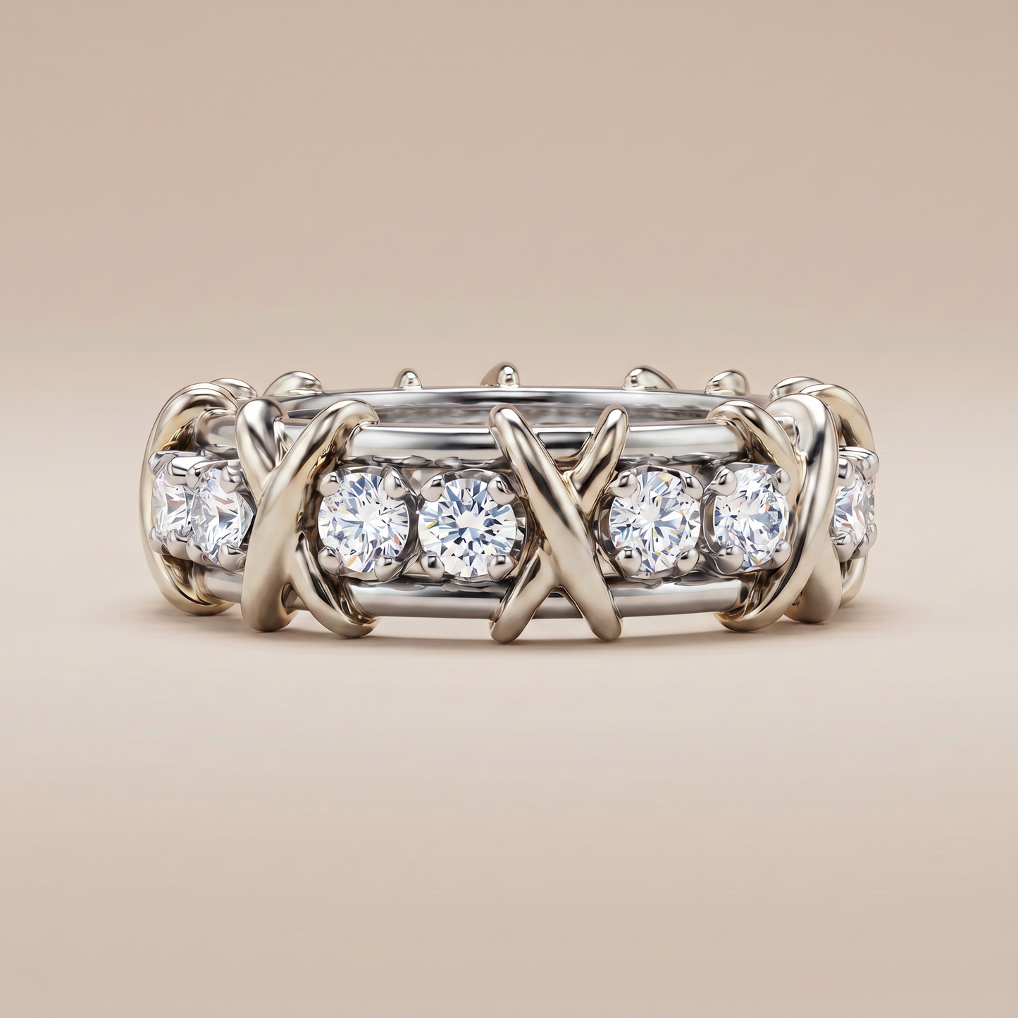 Schlumberger Eighteen Stone Ring