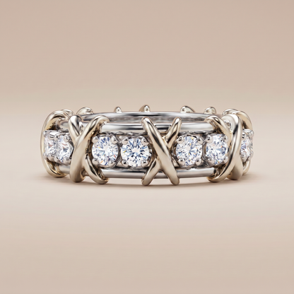 Schlumberger Eighteen Stone Ring